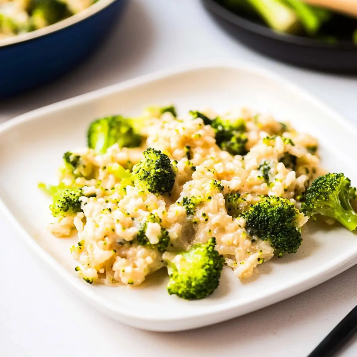 Vegan Broccoli Rice Casserole