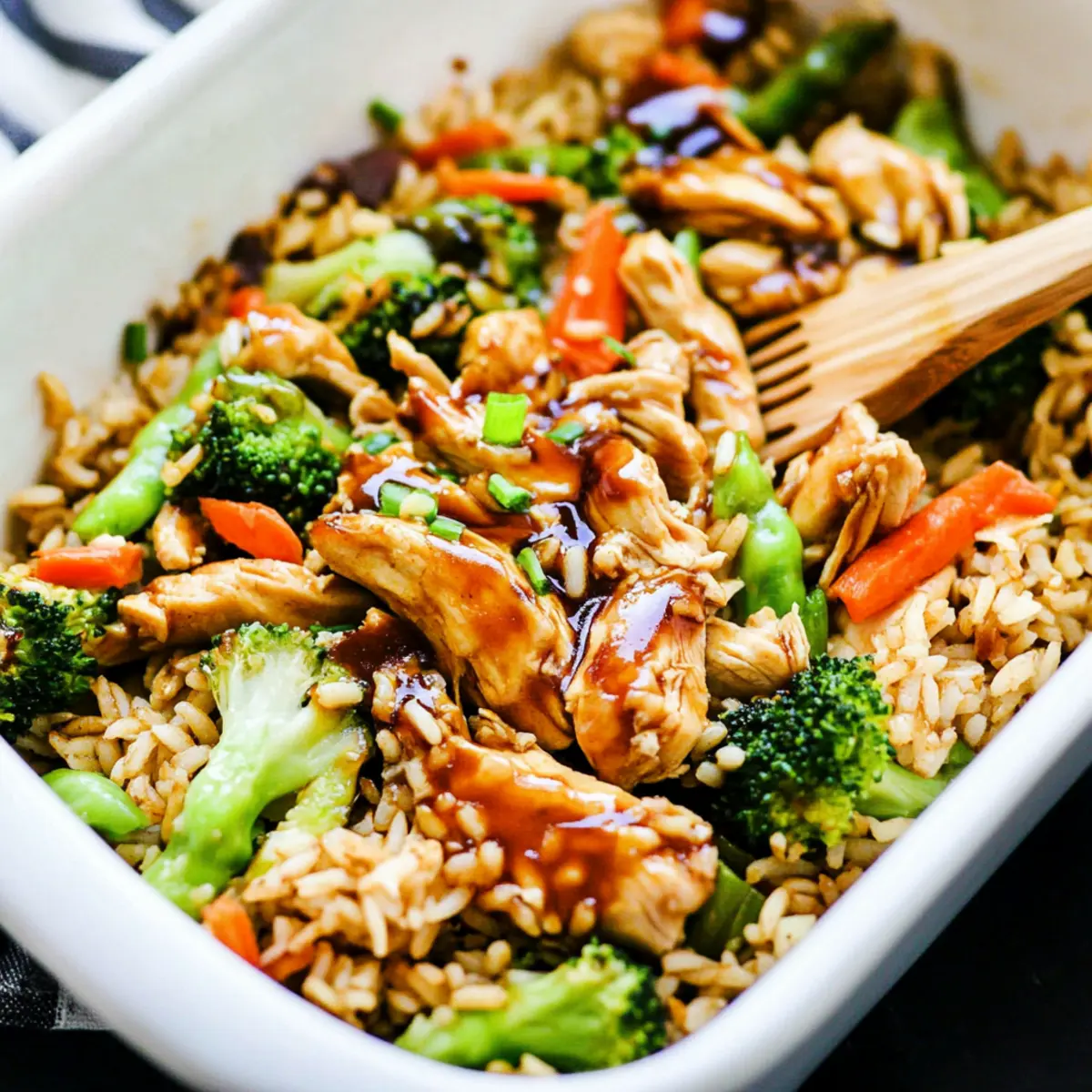 Teriyaki Chicken Casserole