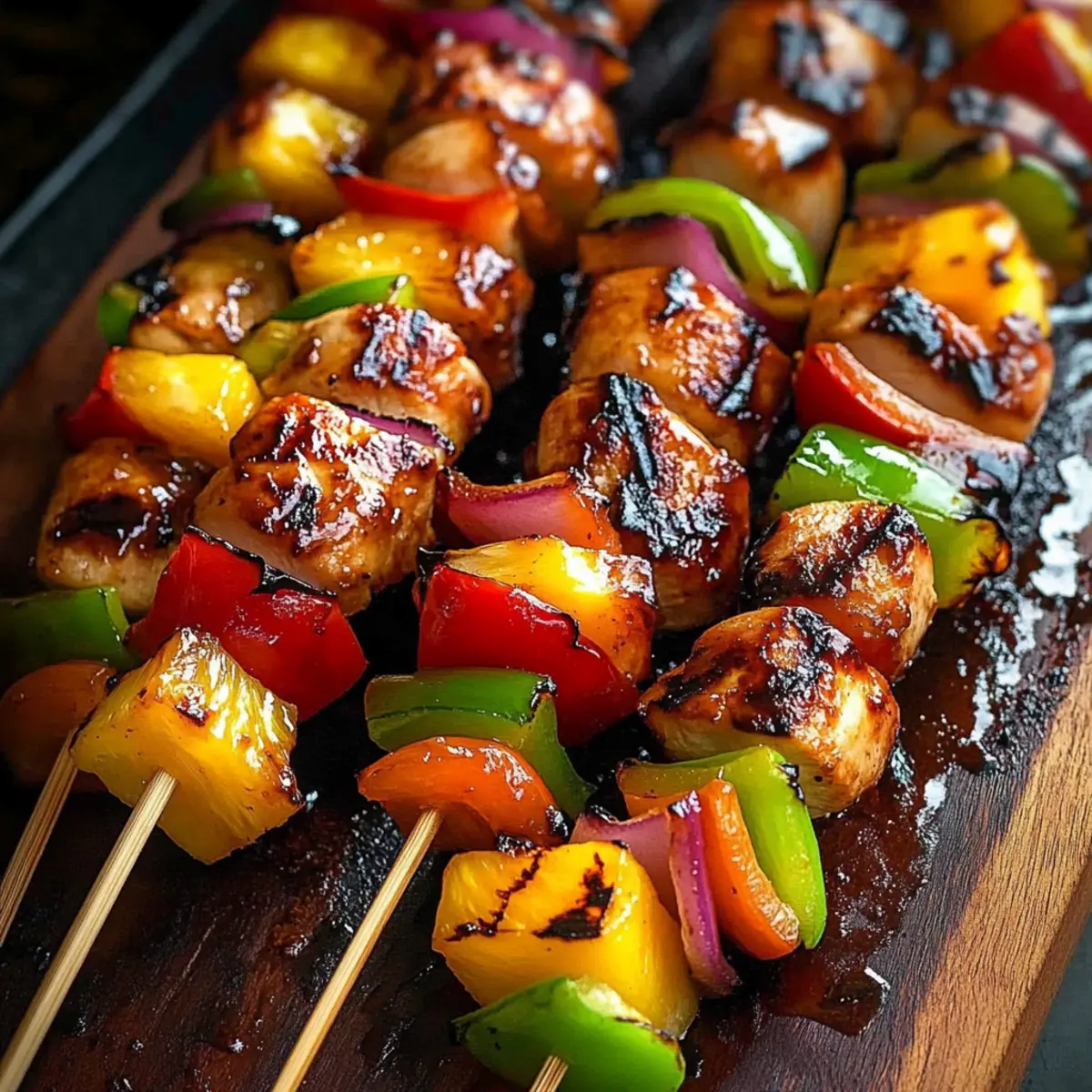 Chicken Pineapple Kabobs