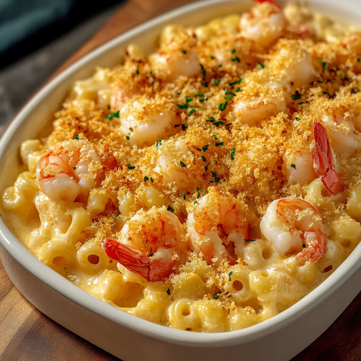 Seafood Mac and Cheese