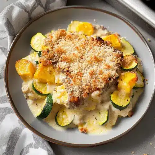 Yellow Squash and Zucchini Casserole