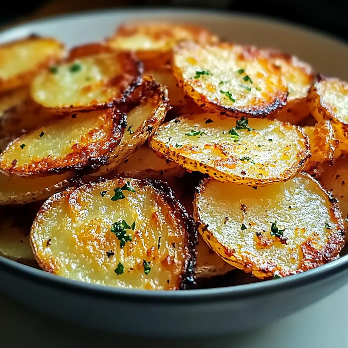 Crispy Sliced Potatoes