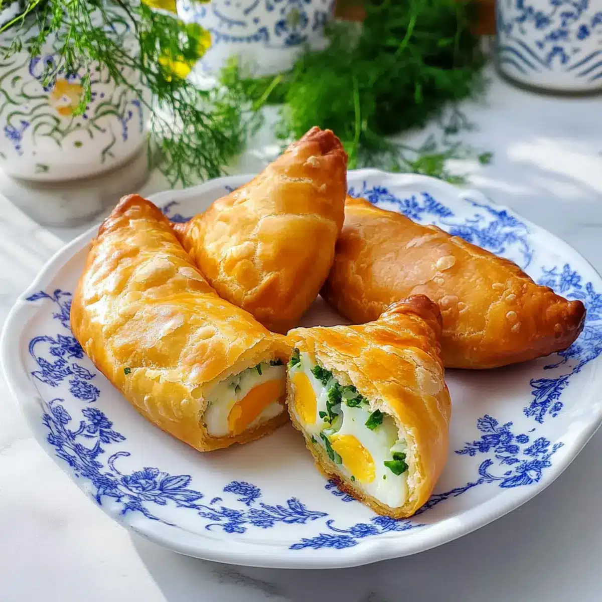 Cheesy Egg & Cheese Piroshki