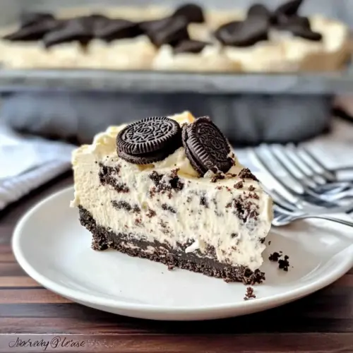 No Bake Oreo Cheesecake