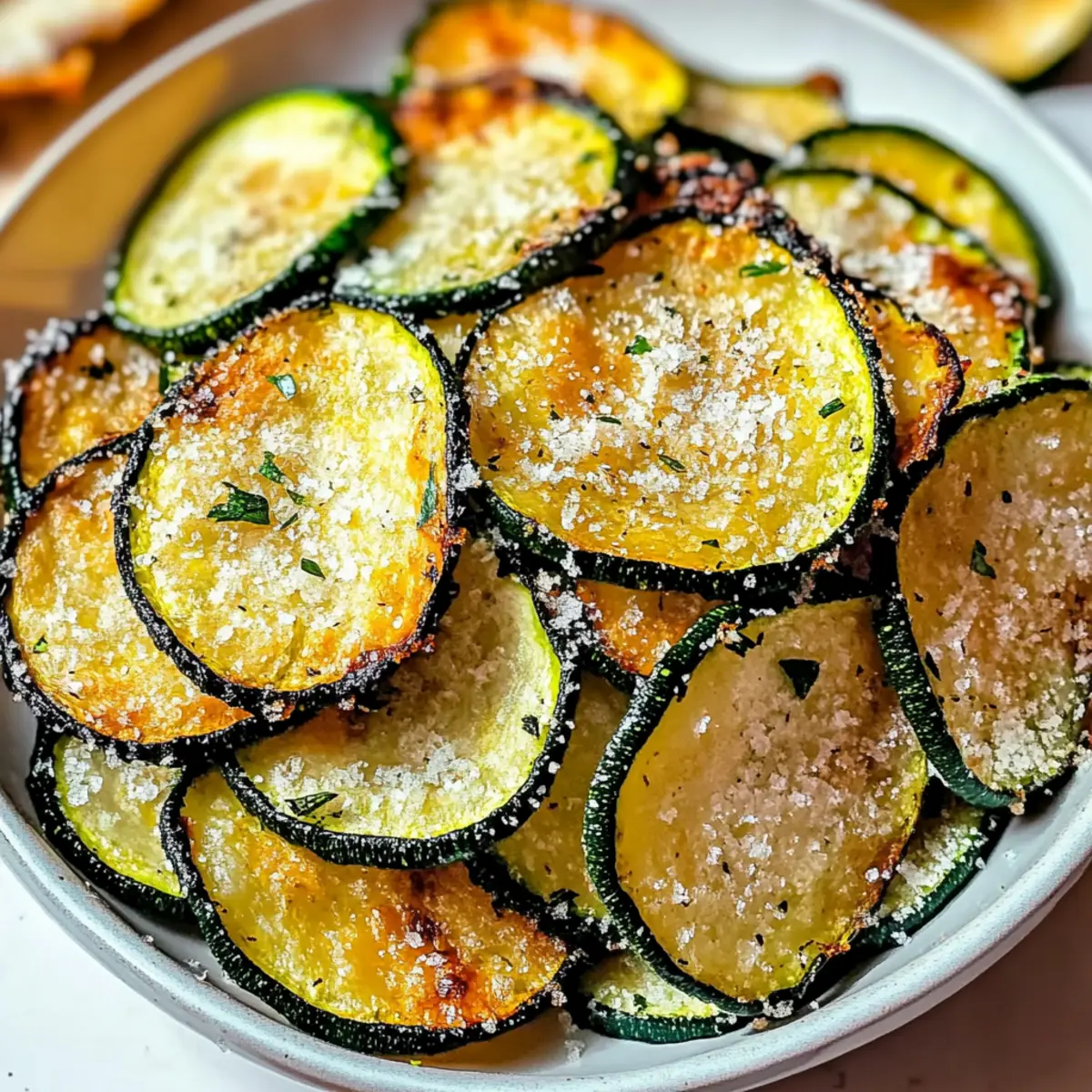 Crunchy Crispy Zucchini Chips – Guilt-Free Snack Delight