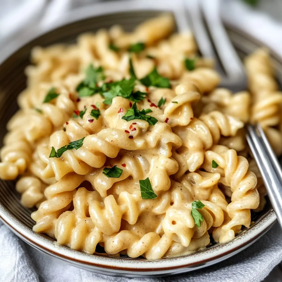 Creamy White Bean Pasta