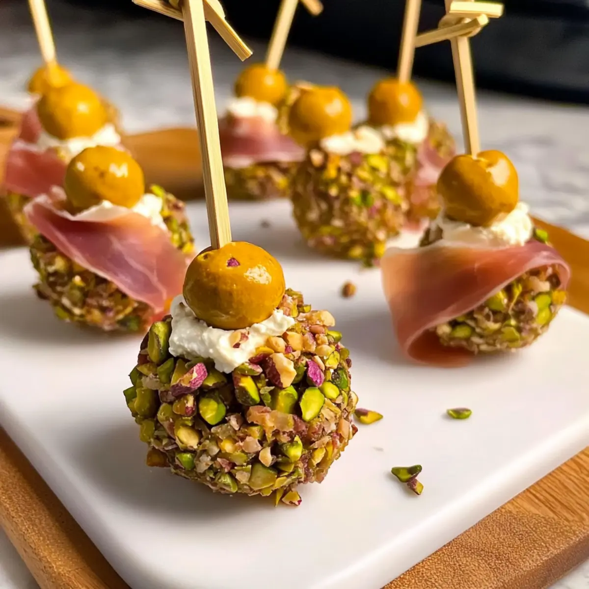 Goat Cheese & Prosciutto Bonbons