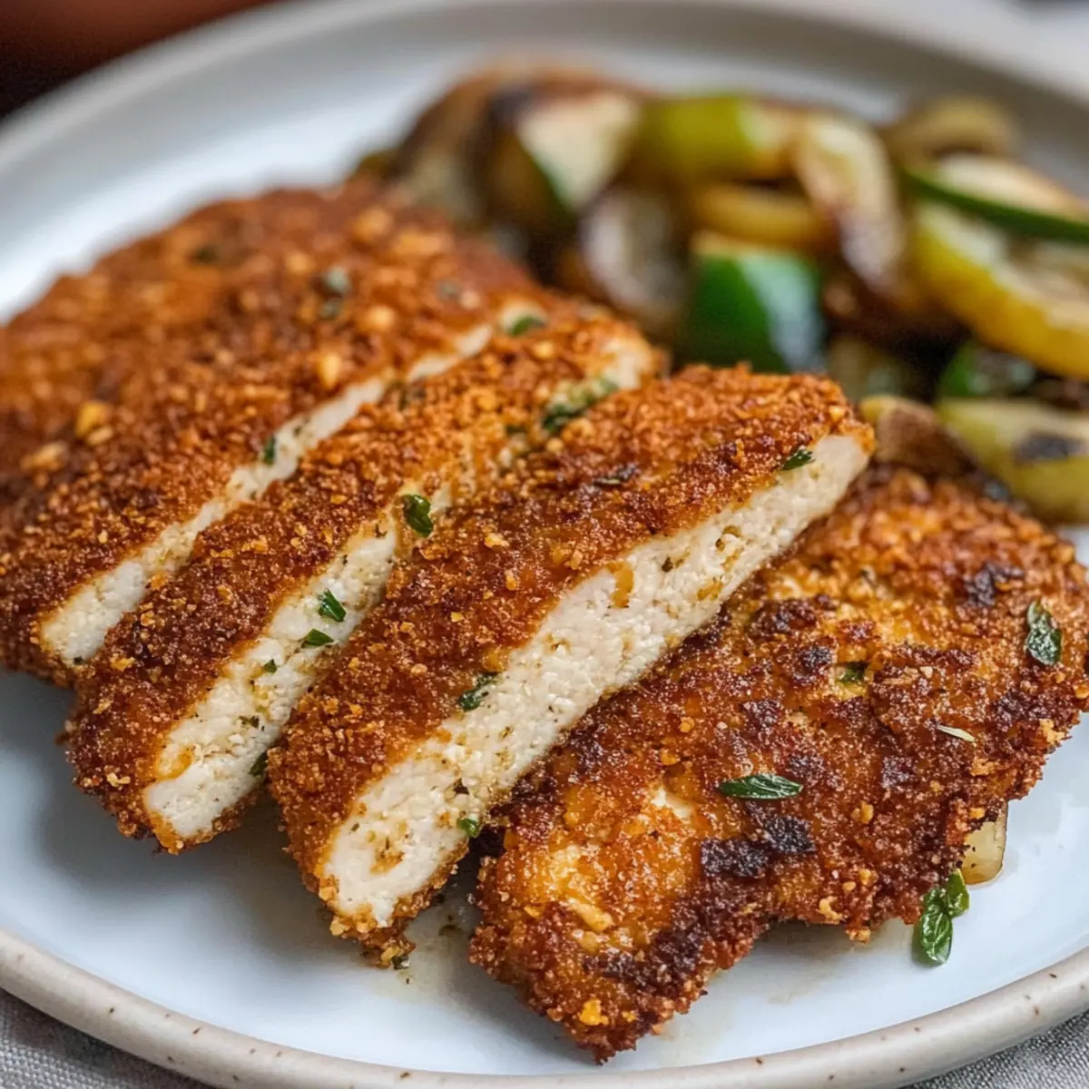 Crispy Herbed Tofu