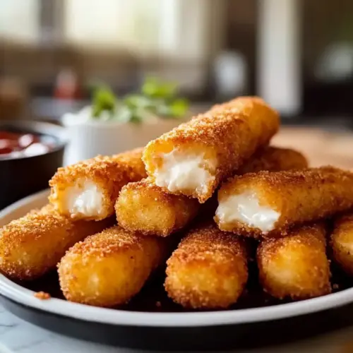 Healthy Mozzarella Sticks Recipe Crispy, Cheesy & Easy