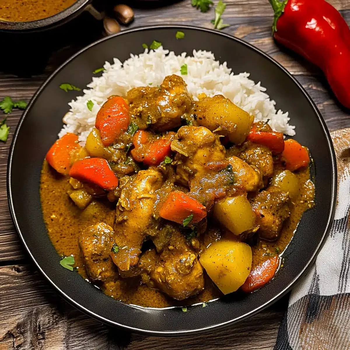 Jamaican Curry Chicken