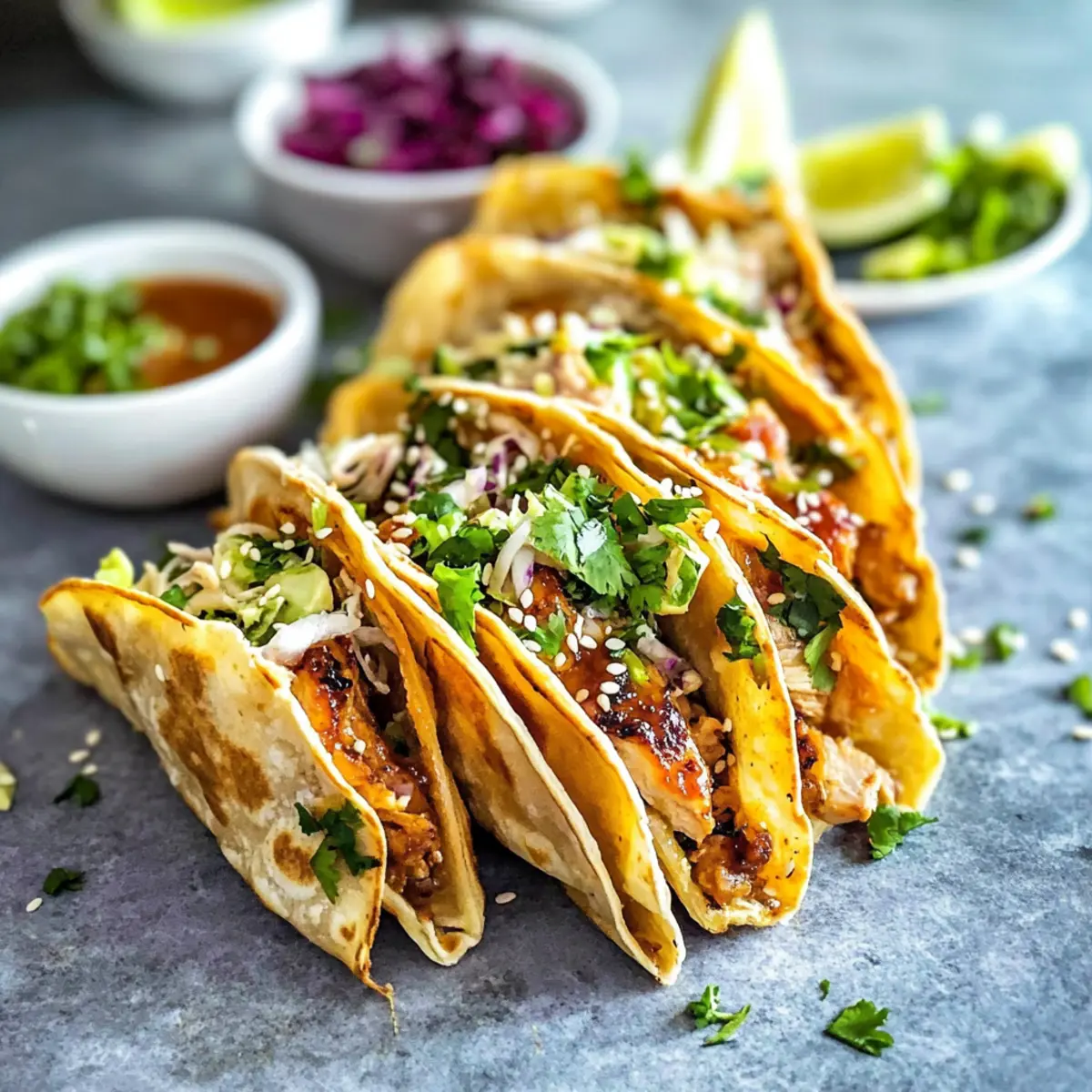 Applebee’s Chicken Wonton Tacos