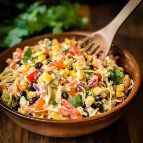Mexican Corn Coleslaw