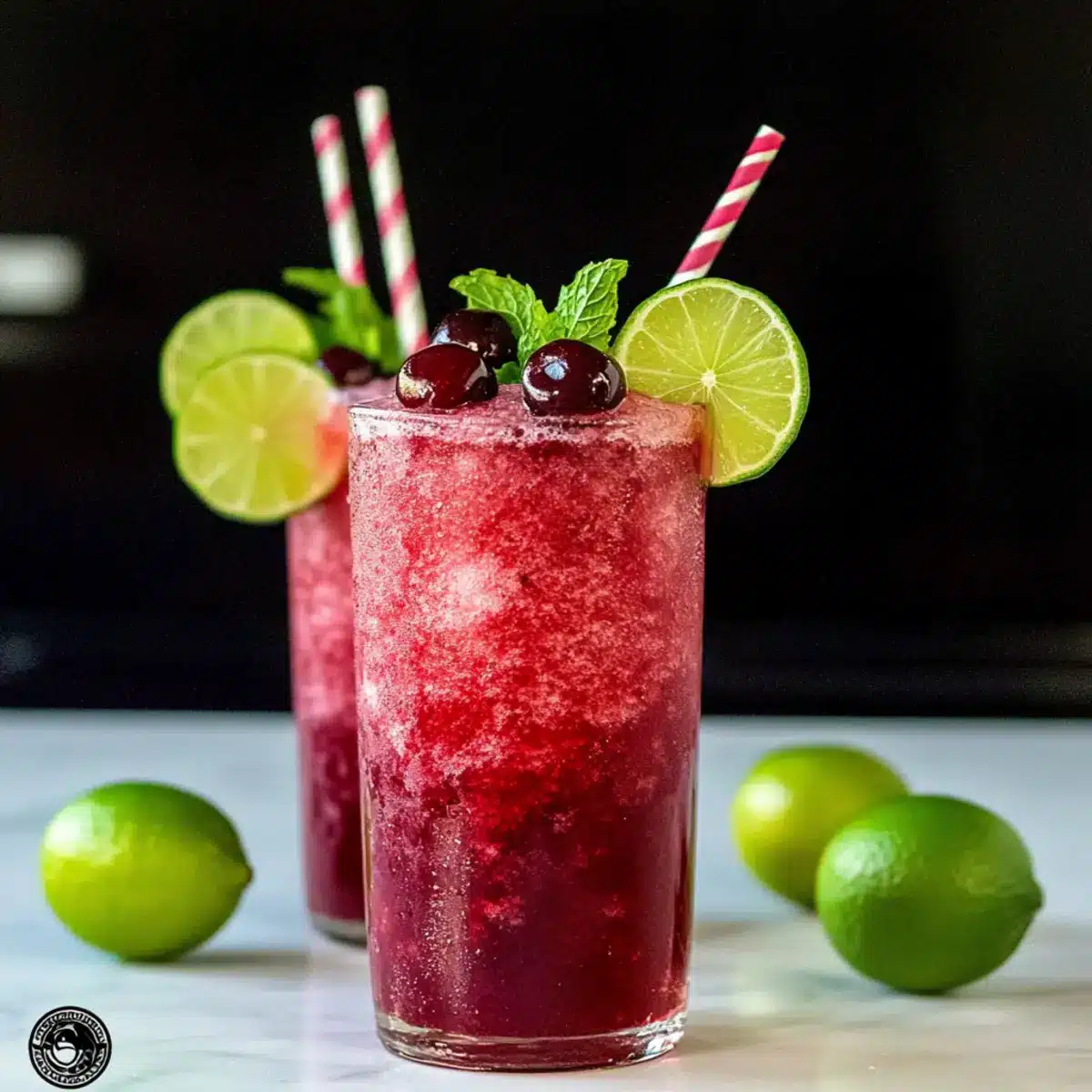 Cherry Lime Slushie