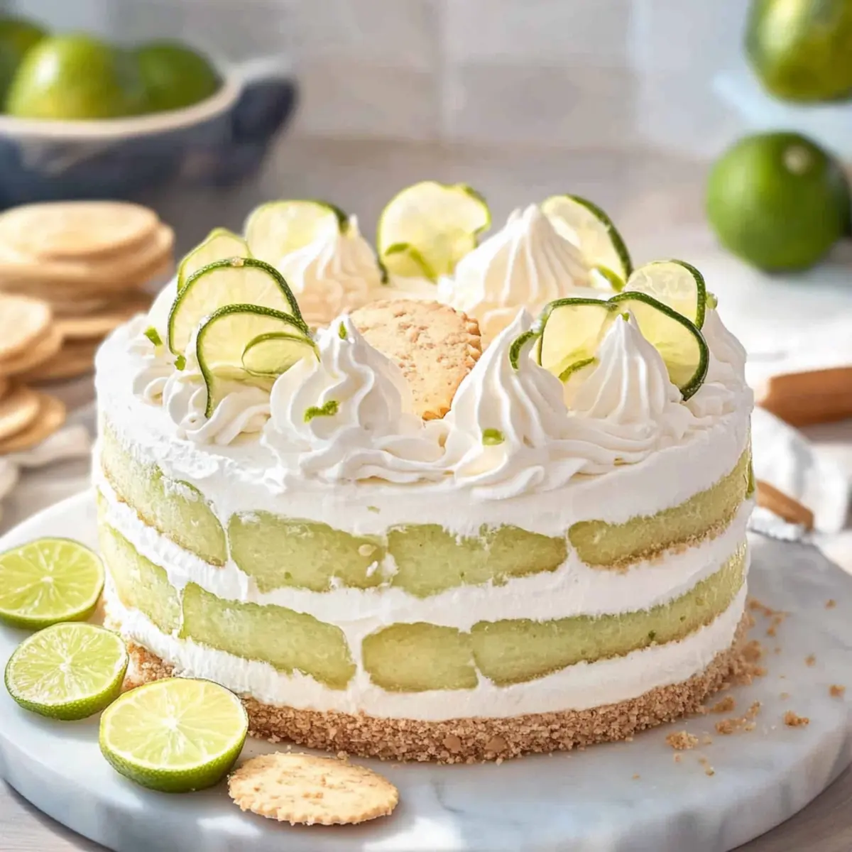 Mexican Lime Icebox Cake