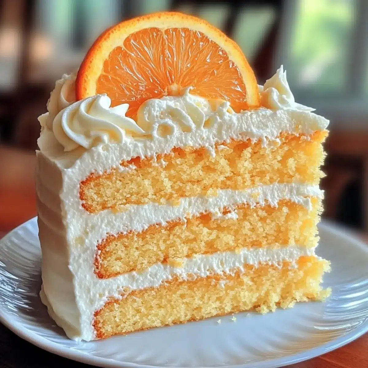 Orange Creamsicle Cake