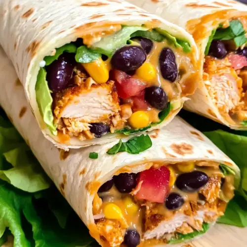 Southwest chicken wrap