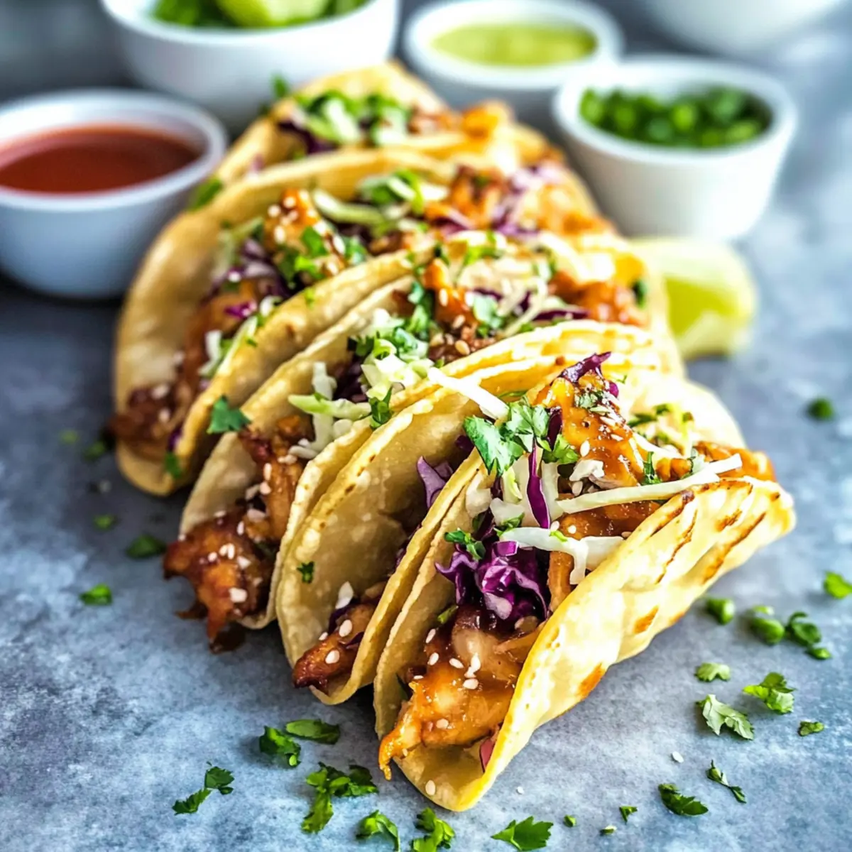 Applebee’s Chicken Wonton Tacos