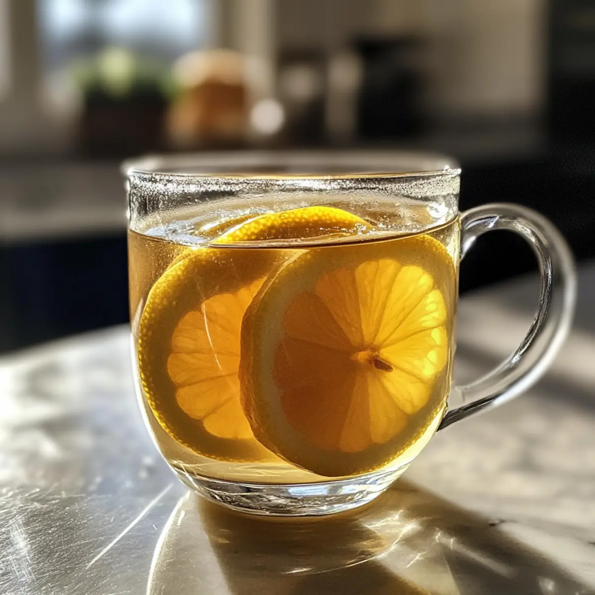 Cozy Ginger Lemon Honey Tea