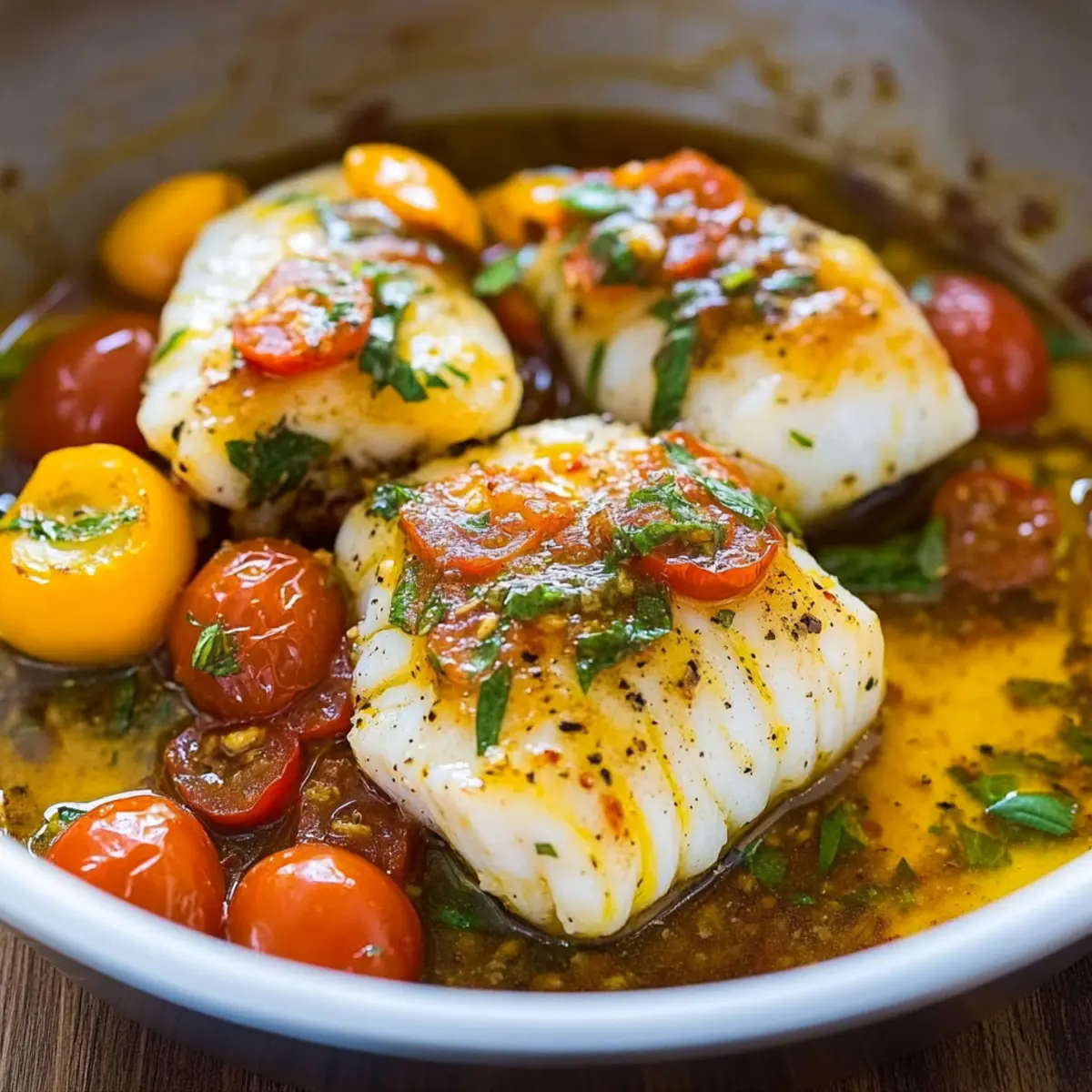 Pan-Seared Cod