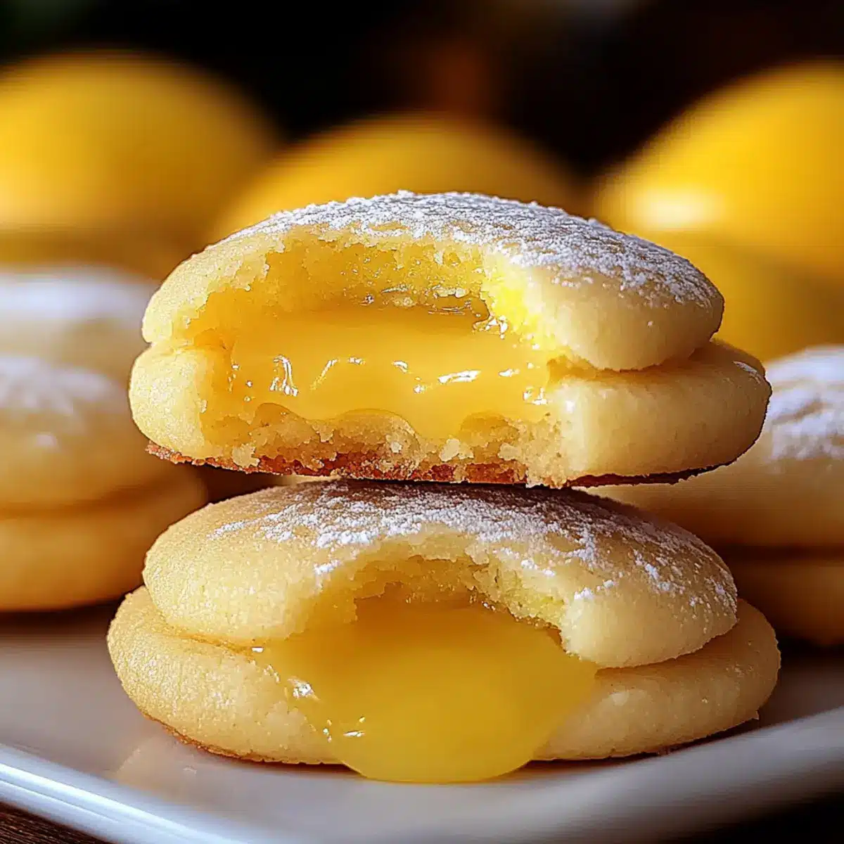 Stuffed Lemon Cookies