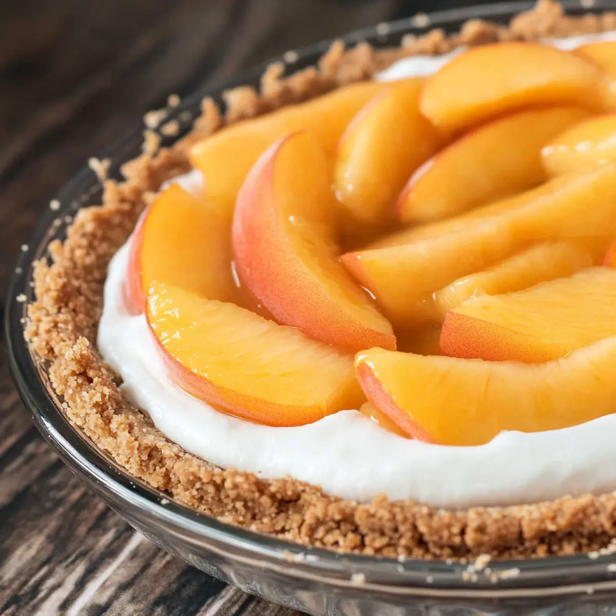 Creamy Peach Pie