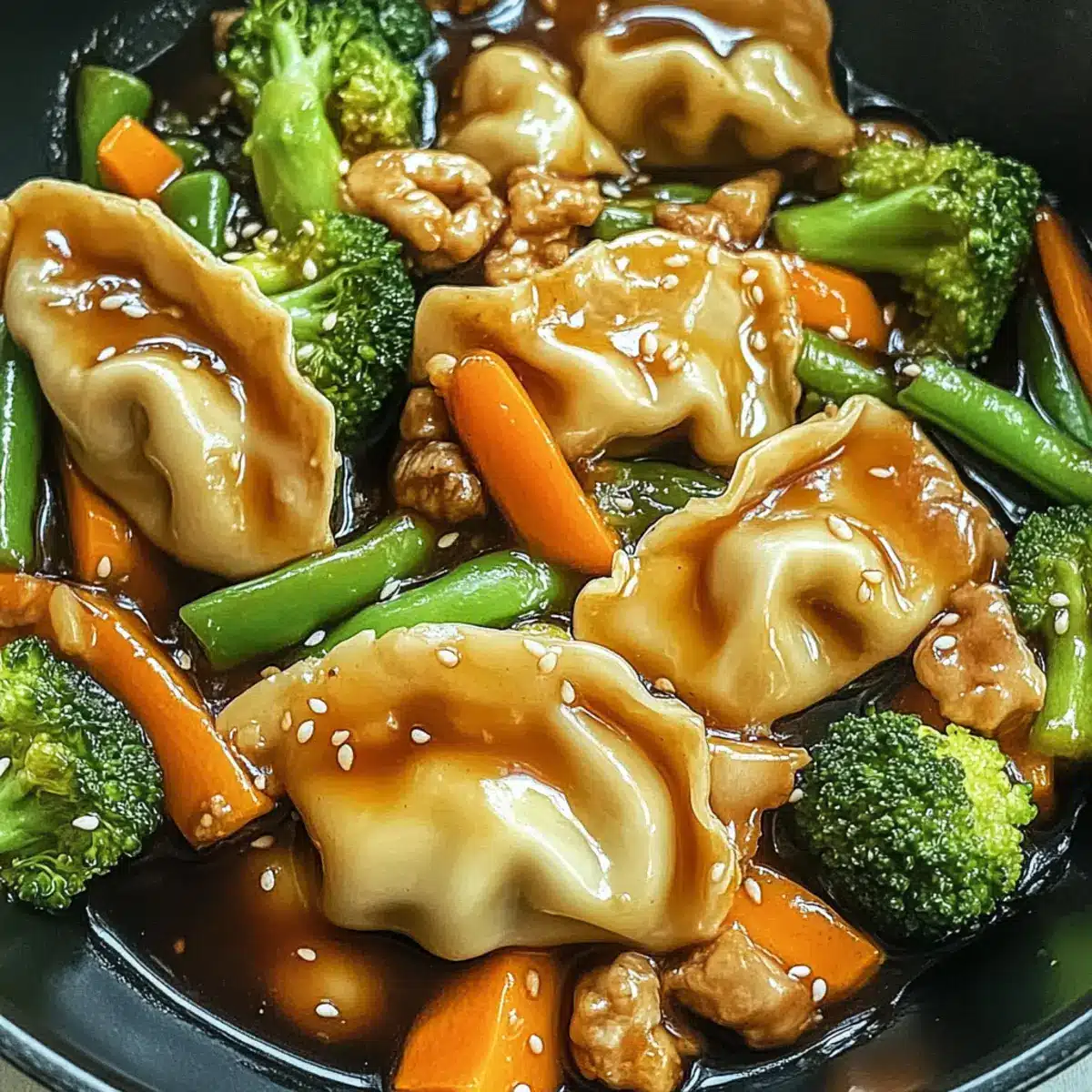 Potsticker Stir Fry