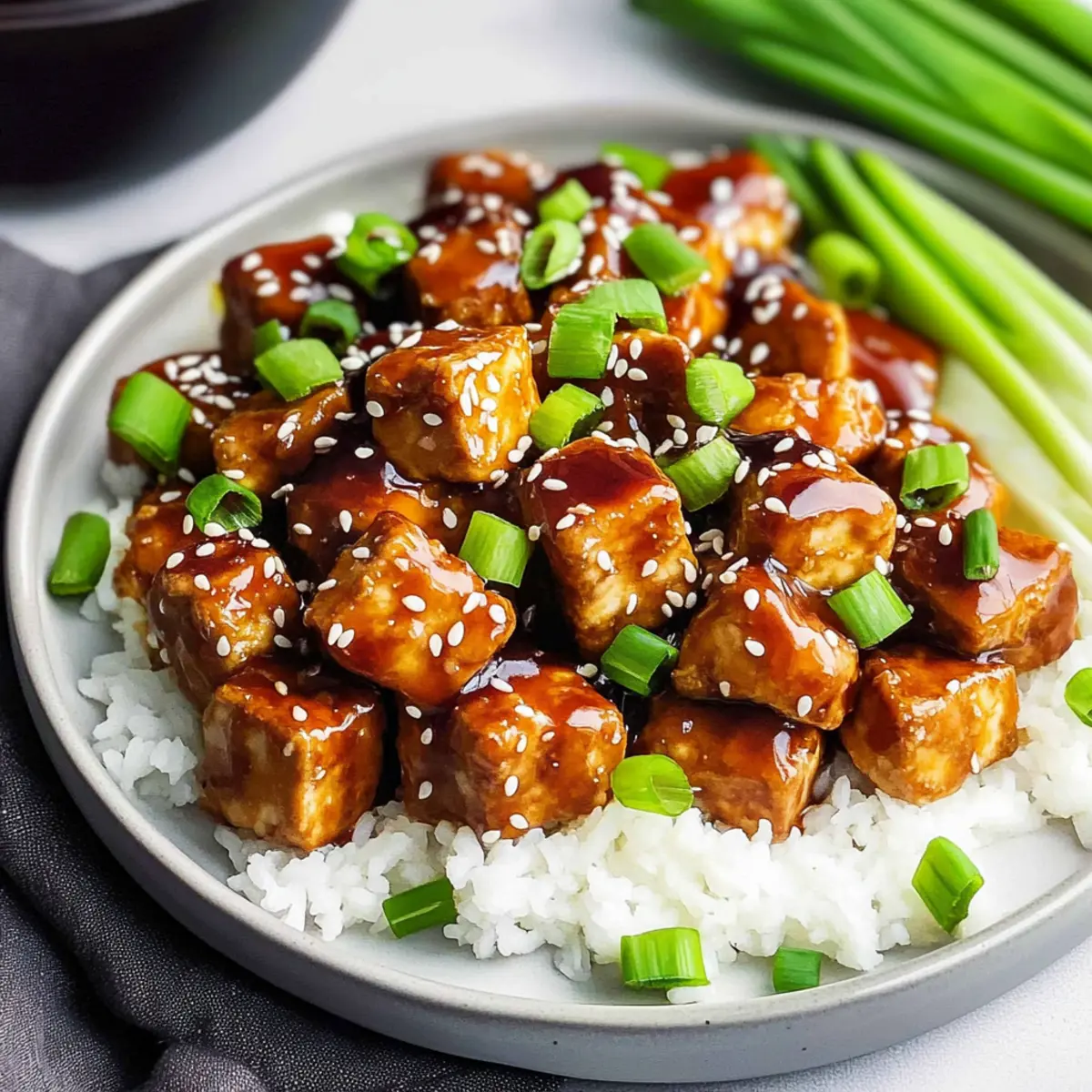 Simple Teriyaki Tofu
