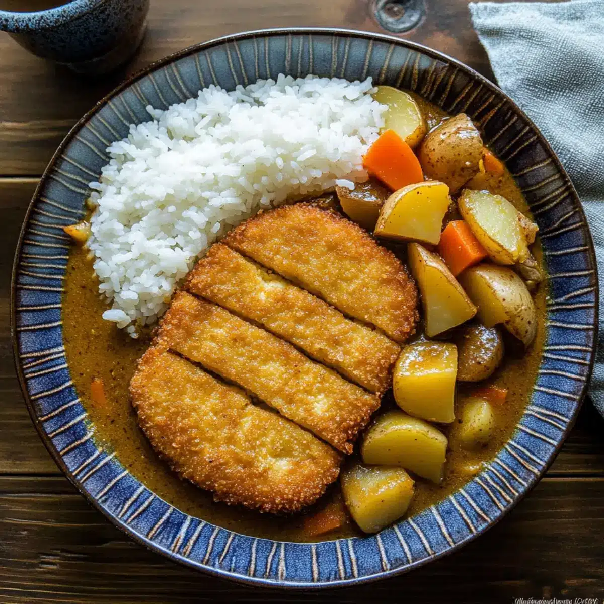 Tofu Katsu Curry