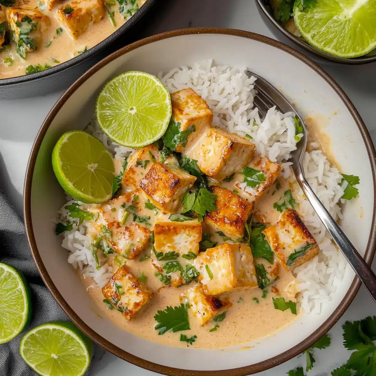 Coconut Lime Tofu