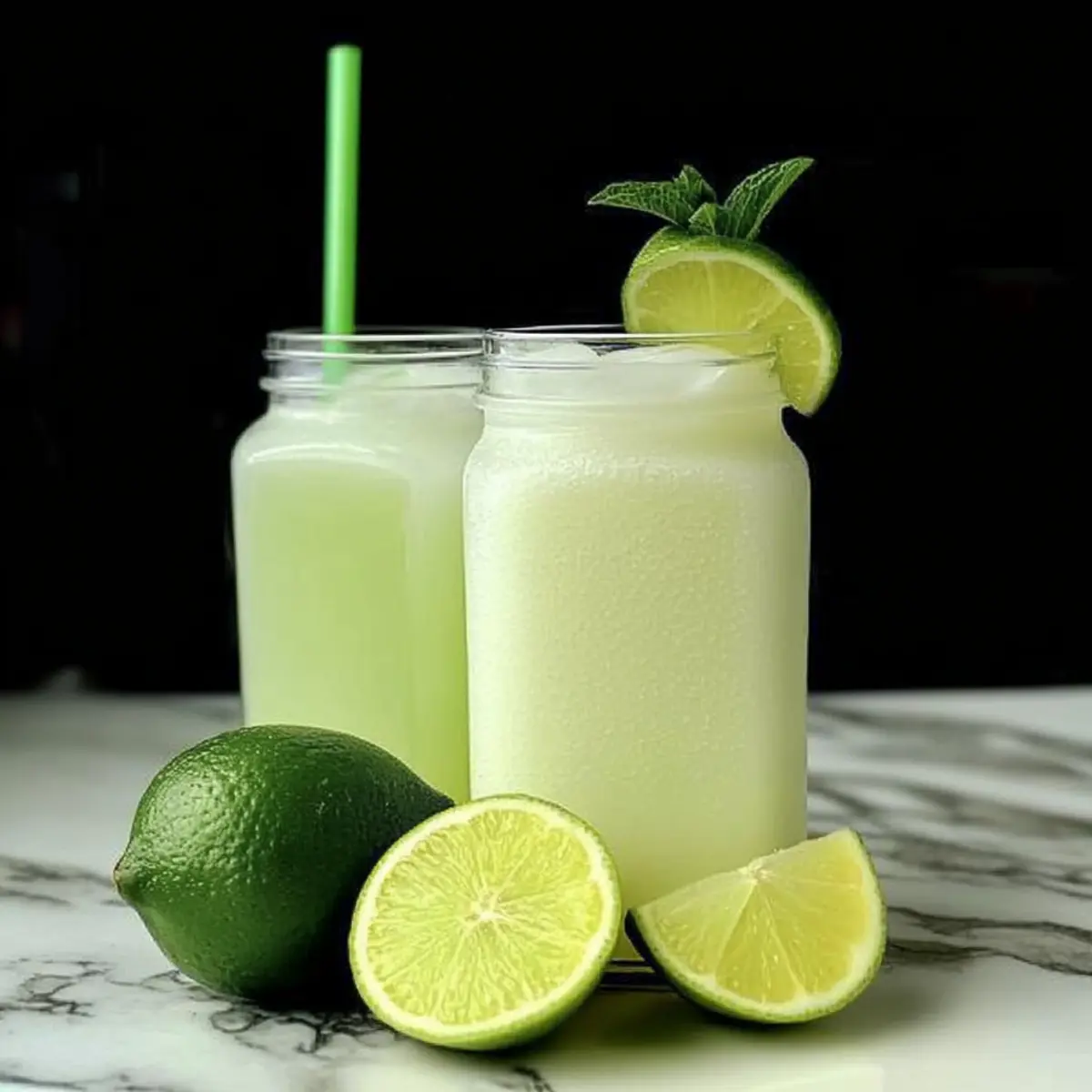 Brazilian Lemonade with Coconut
