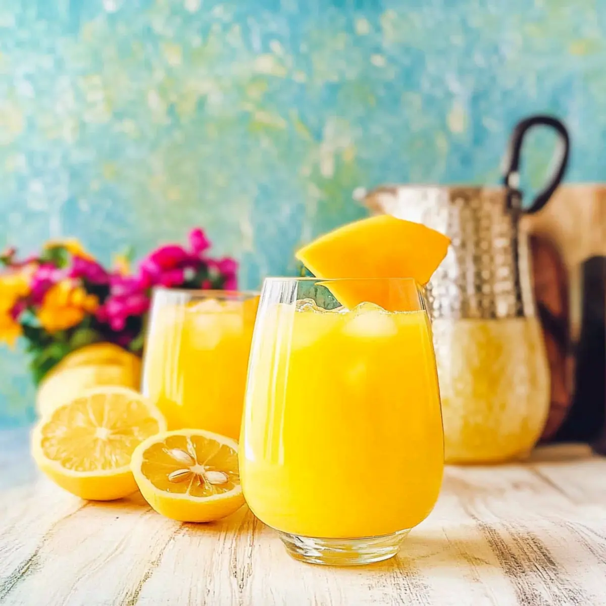 Fresh Mango Lemonade