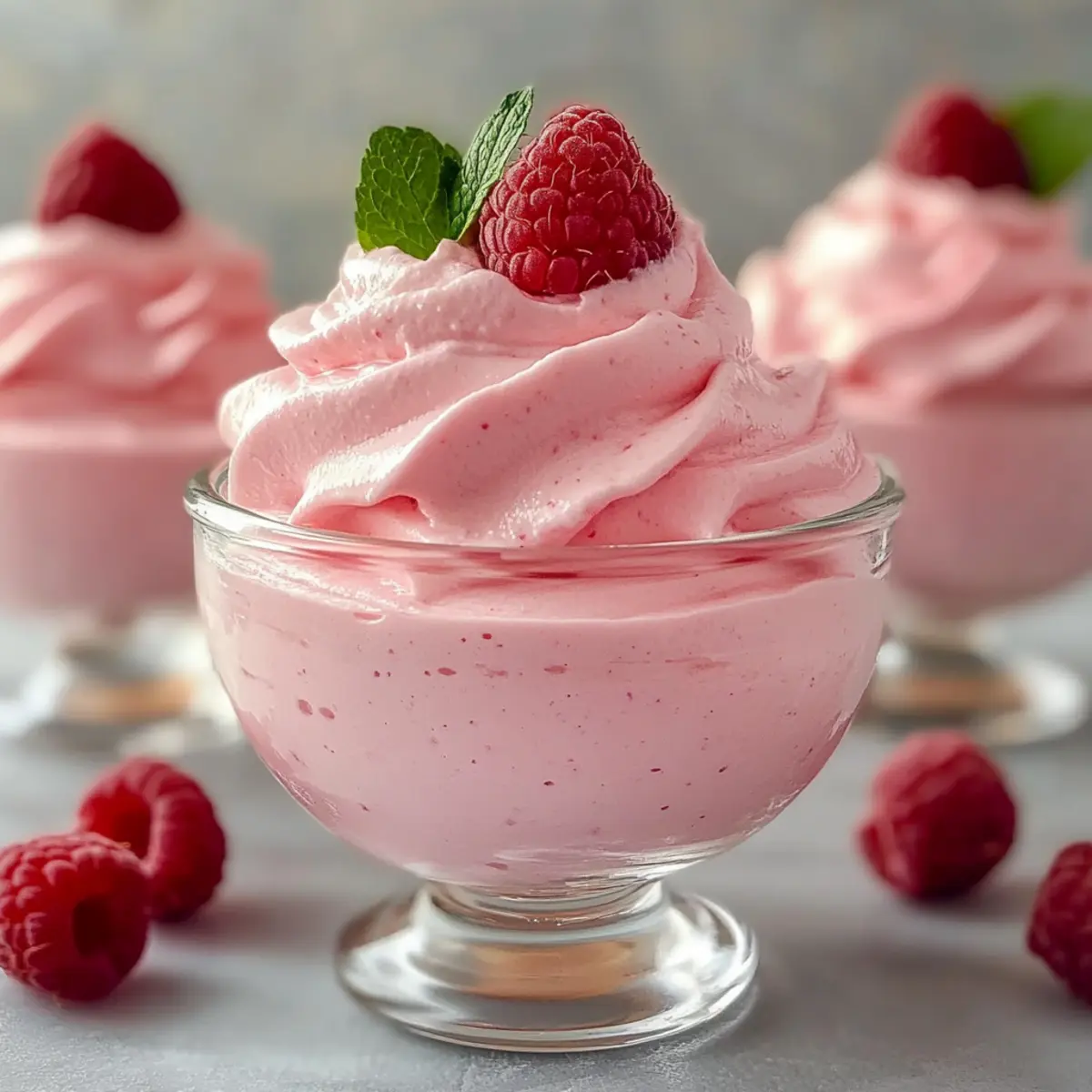 Raspberry Mousse