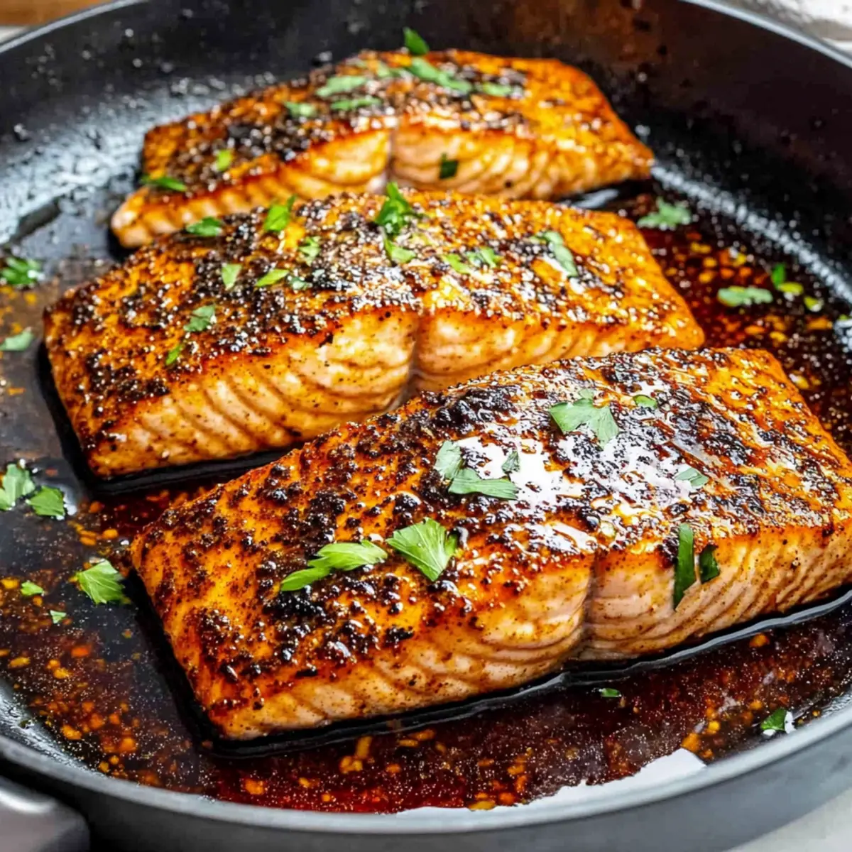 Cajun Honey Butter Salmon