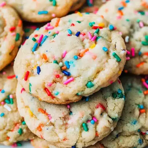 Soft Funfetti Cookies