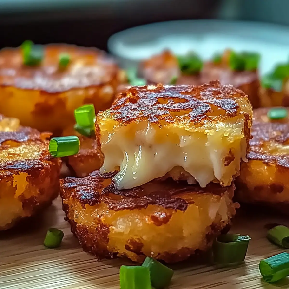Crispy Loaded Hashbrown Bites