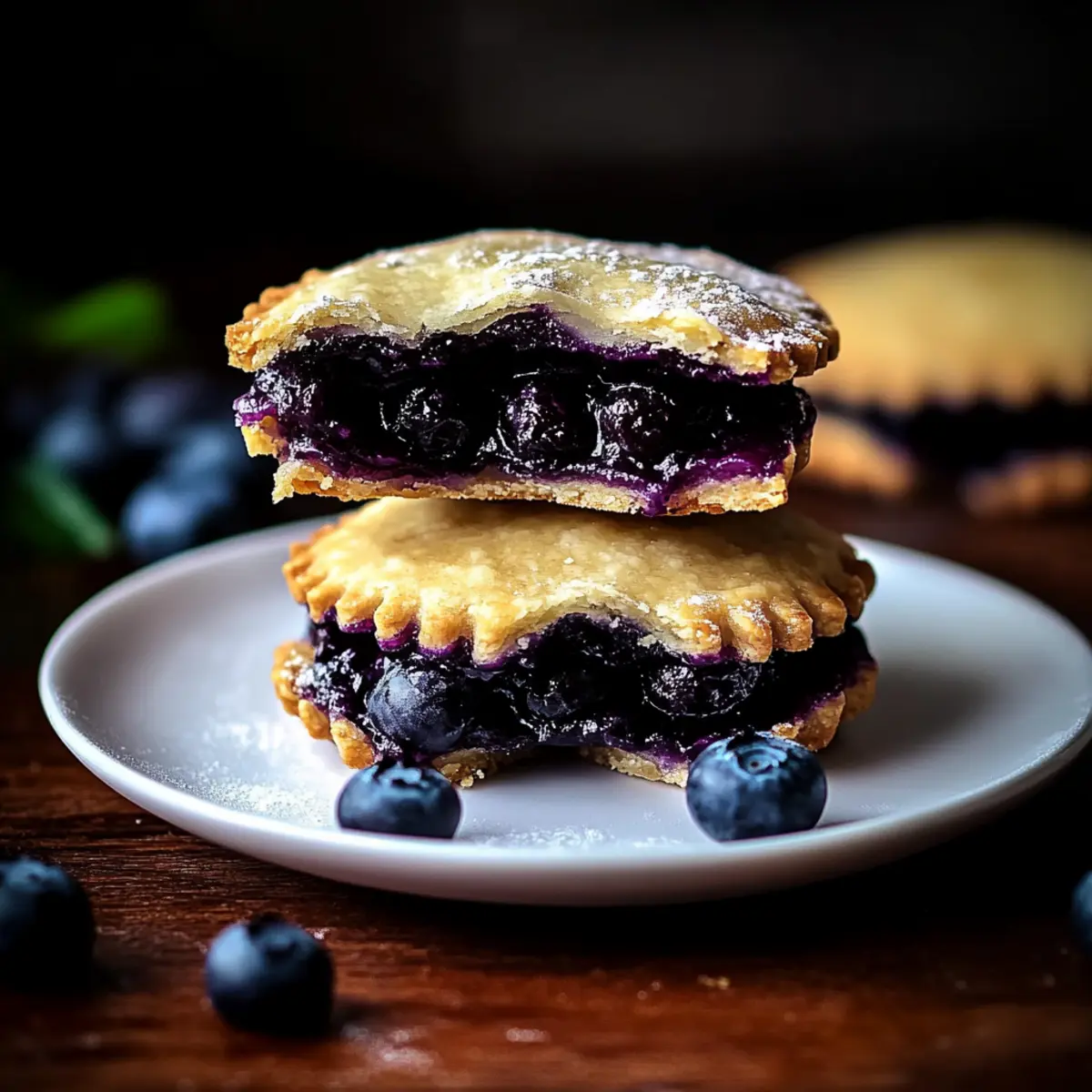 Blueberry Pie Cookies