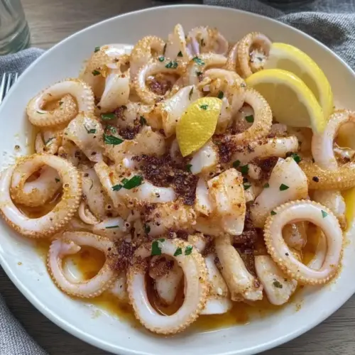 Sauteed Cajun Calamari