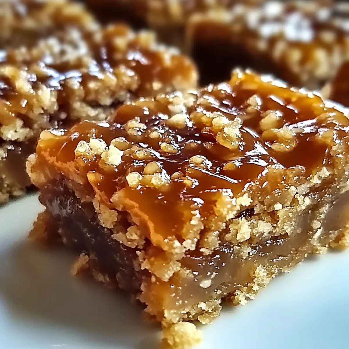 Caramel Crush Bars