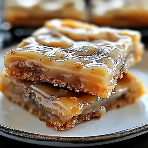 Soft Baked Maple Donut Bars