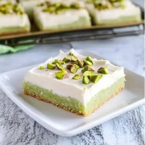 Pistachio Sugar Cookie Bars