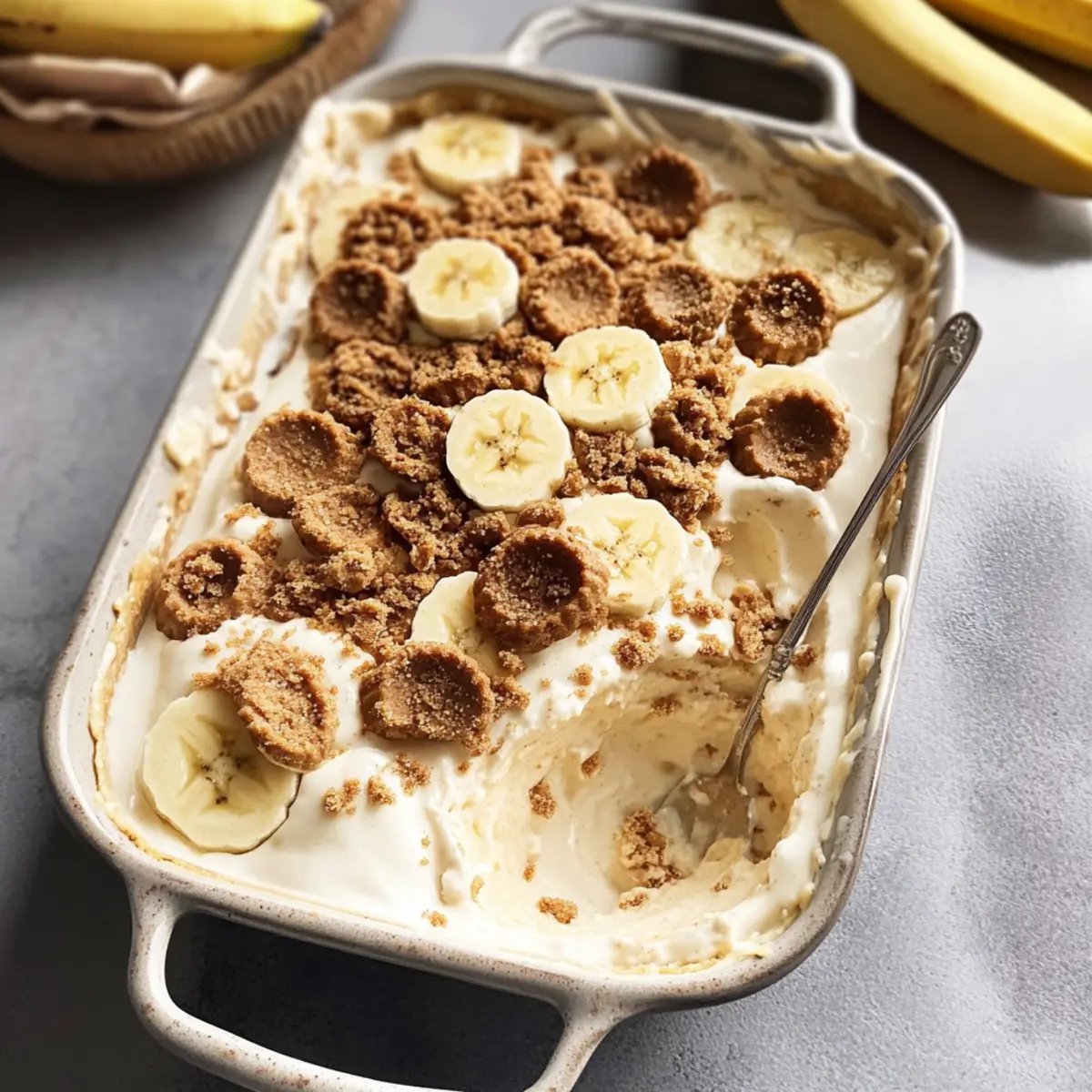 Biscoff Banana Pudding