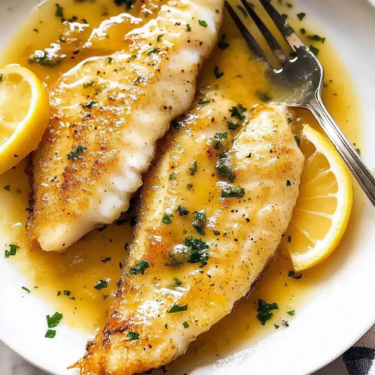 Killer Lemon Butter Sauce for Fish