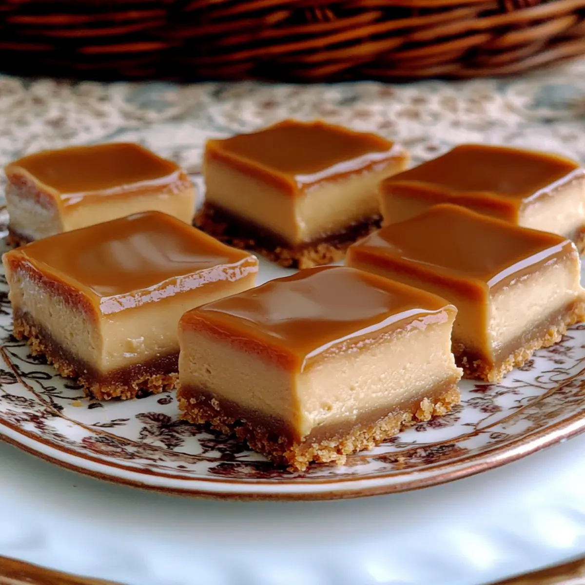 Dulce de Leche Cheesecake Bars