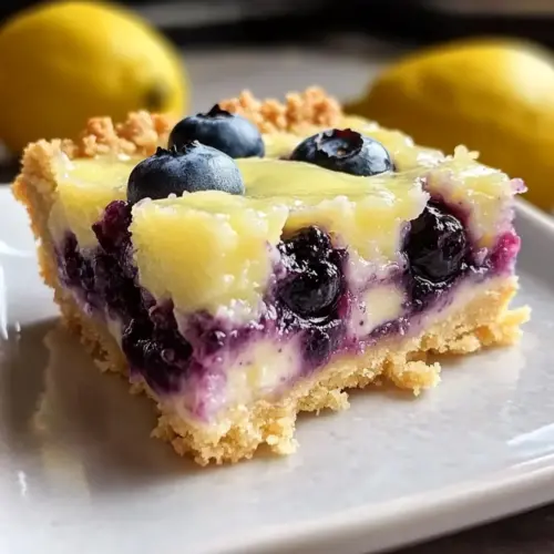 Blueberry Lemon Pie Bars