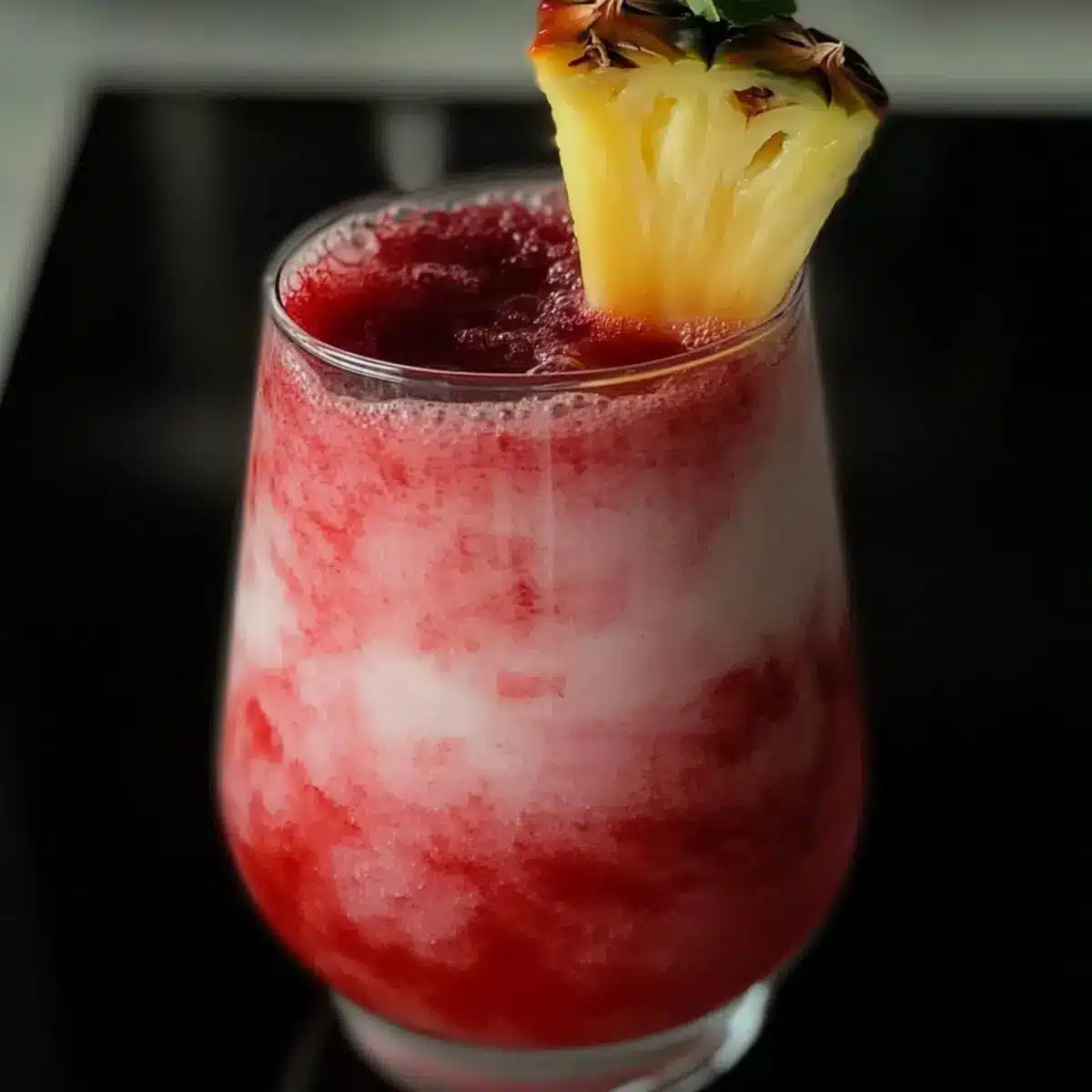 Hibiscus Tea Pineapple Smoothie