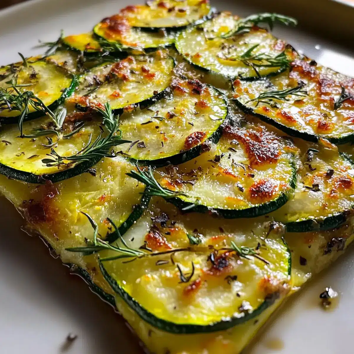Italian Zucchini Scarpaccia