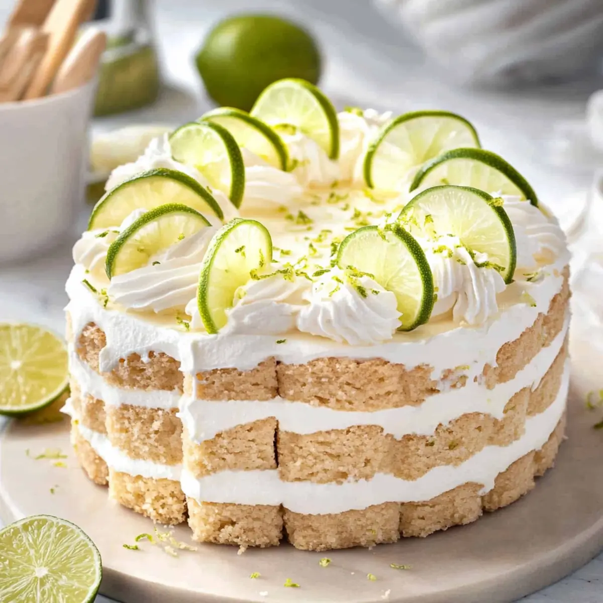 Mexican Lime Icebox Cake