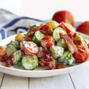 Cucumber Tomato Salad