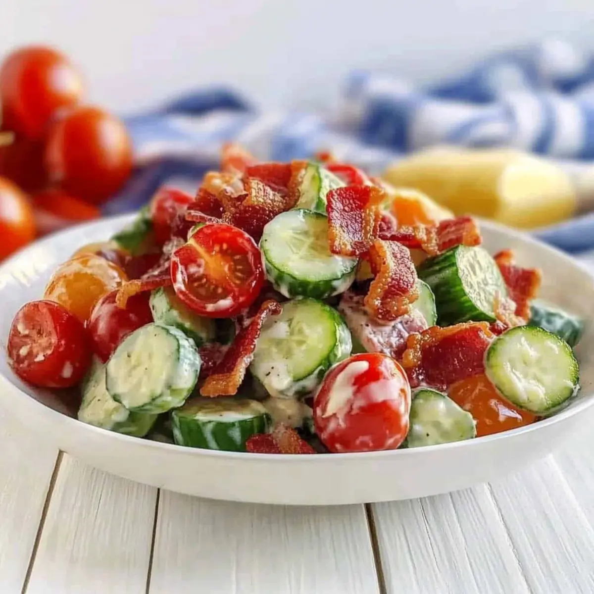 Cucumber Tomato Salad