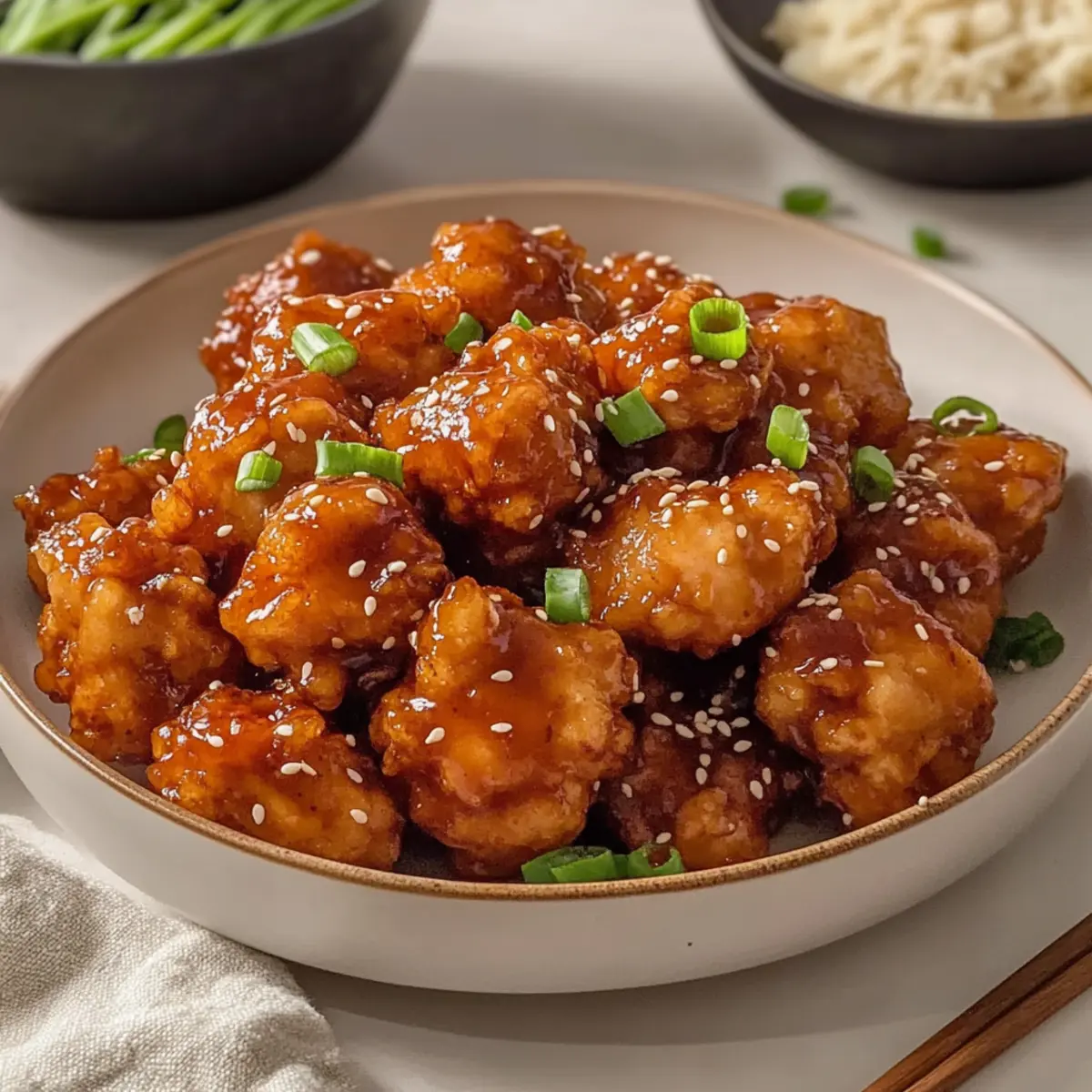 Honey Sesame Chicken